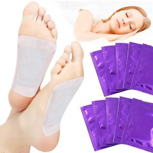 Kinoki10pcsパッド10pcs KinokiDetoxフットパッチパッド体毒足痩身クレンジングハーブ接着剤ホットフットマッサージャー - Product Image 2
