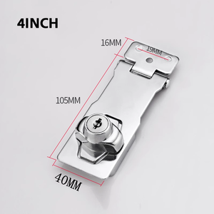 Cerradura de hebilla de aleación de zinc, llave de desbloqueo, archivador, armario, escritorio, cerradura de cajón - Product Image 6