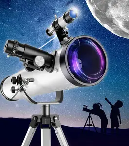 Çocuklar için açık monoküler teleskop yüksek çözünürlüklü astronomik teleskop