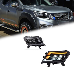 ไฟหน้ารถยนต์ FT สำหรับ Navara NP300 ปี 2014-2022 ไฟหน้าโปรเจคเตอร์ LED พร้อมไฟวิ่งกลางวัน อุปกรณ์ตกแต่งรถยนต์สำหรับนิสสัน - Product Image 1