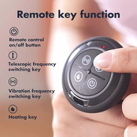Vibrateur Godemichet Selle de Vélo Télécommandé Télescopique, Machine Sexuelle Adulte, Jouet Sexuel, Coussin de Siège de Vélo Massant