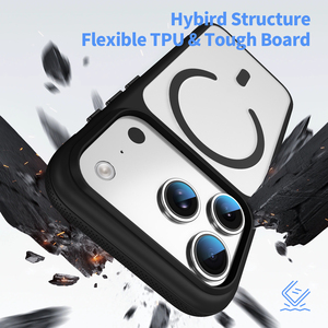 Coque de téléphone antichoc magnétique translucide effet seconde peau pour iPhone 17 Pro Max, compatible également avec iPhone 17 Air, <span class=keywords><strong>16</strong></span>, 15, 14 Pro Max - Product Image 4