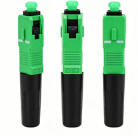 Connecteur rapide à fibre optique monomode SC/APC, longueur 50 mm, pour câble de branchement horizontal FTTH