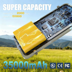 Farola Solar Todo en Uno 6500LM Batería de 35000mAh IP54 Certificación TUV para Fácil Instalación Iluminación de Áreas de Seguridad - Product Image 4