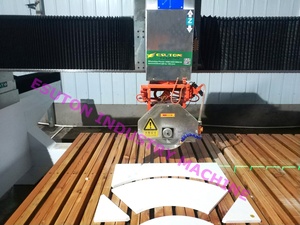 5 축 CAD 입력 cnc 브리지 톱 테이블 스톤 커팅 머신 화강암 대리석 커팅 머신 스톤 폴리싱 주방 수조 - Product Image 3