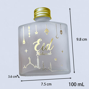 <strong>Zam</strong> <strong>Zam</strong> Glass <strong>Bottle</strong> Ramadan Mubarak EID Favors Decoration Glass <strong>Bottle</strong> Umrah Hajj Wedding Gift Party Supplies - Product Image 5