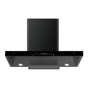 Hotte <span class=keywords><strong>cheminée</strong></span> en acier inoxydable <span class=keywords><strong>Conduit</strong></span> de recirculation Hottes d'extraction de ventilation de cuisine - Product Image 1