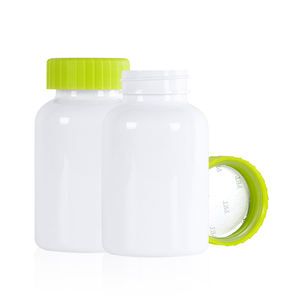 White PET Plastic <b>Pill</b> <b>Bottle</b> 100ml 110ml 175ml 260ml 300ml Pharmaceutical Grade Capsule Vitamin Medicine Container - Product Image 6