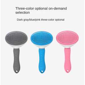 고양이와 개를 위한 특수 TPR 플라스틱 헤어 빗 브러시 긴 털 제거 그루밍 도구 고양이 용품 - Product Image 6