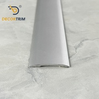 DECORTRIM Bande de transition en aluminium en forme de U pour le bord des carreaux de sol inégaux et la protection