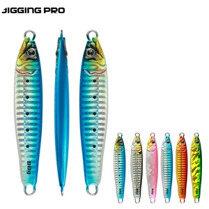 Jigging pro Pesca <span class=keywords><strong>COSO</strong></span> Jigs Pesca Isca 60g 80g 100g 120g 150g agua salada fundición Metal Jigs para Señuelos de Pesca de pargo - Product Image 2