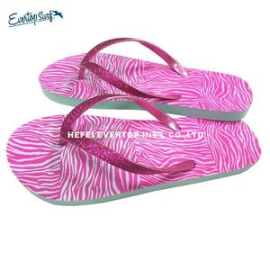Tongs de plage personnalisées avec logo estampé <span class=keywords><strong>or</strong></span>, respirantes, pour filles, avec design par sublimation, chaussures décontractées d'été - Product Image 4