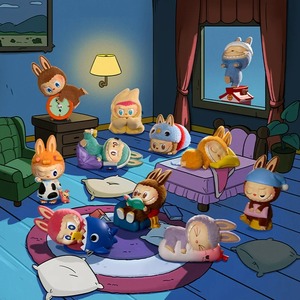 POP MART LABUBU the MONSTERS سلسلة 1:00 A.M. صندوق الغموض الأصلي، صندوق عشوائي، مجسمات ألعاب للتخمين، زينة حقائب، ديكور منزلي، زينة مكتبية - Product Image 5