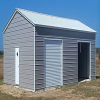 Kit de construction métallique préfabriqué haut de gamme pour garage, hangar, entrepôt industriel, facile à assembler, résistant aux intempéries
