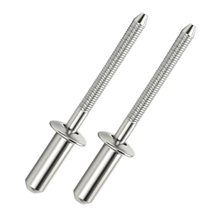 100 pièces Rivets aveugles à tête ronde fermée en acier inoxydable 304, passivés et scellés, M3.2-M6.4, ODM/OEM - Product Image 6