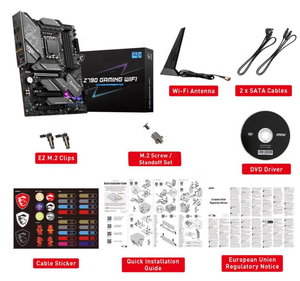 สำหรับ Z790 GAMING PLUS WIFI รุ่นที่ 13 รองรับซีพียู Core LGA 1700 4X DDR5 DIMM ATX WiFi6E ผลิตภัณฑ์เดสก์ท็อปรุ่นใหม่ รวมชิปเซ็ต Z790 GAMING P - Product Image 5