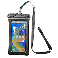 Sac étanche flottant pour téléphone avec cordon de cou, sac étanche IPX8, étui pour téléphone portable à écran tactile pour la plage et la natation – Offre spéciale