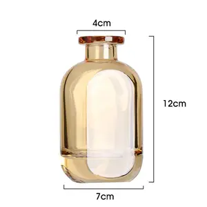 Jual Panas Botol Kaca Diffuser Buluh Kosong 5Oz 150Ml Mewah Penyebar Aroma Rumah dengan Tutup