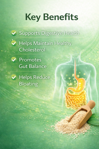 Pó de Fibra de <span class=keywords><strong>Psyllium</strong></span> Orgânico para Saúde Intestinal, Suplemento de Fibra Dietética, Fabricante OEM - Product Image 3