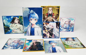 Acrylic Standee tùy chỉnh Keychain QuickSand lỏng nền in hình dạng ăn mặc thư mục gạch hiển thị Rocking Anime Standee - Product Image 6