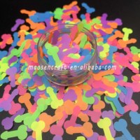 Confettis néon colorés de dernière génération pour la décoration de gobelets