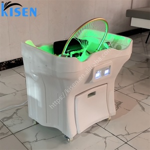 Lavabo Portátil Kisen de ABS para Salón de Belleza con 2 Tanques, Sin Necesidad de Plomería, para Uso en Camillas de Estética - Product Image 4