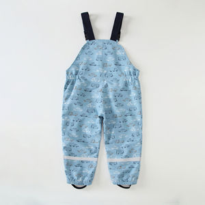 Pantalon de pluie imprimé dessin animé pour enfants, pantalon une pièce mignon pour enfants, pantalon garçon imperméable et respirant - Product Image 2