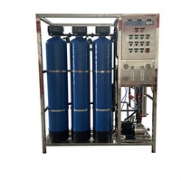 Équipement d'osmose inverse 500LPH |   Système d'eau pure commerciale avec pompe |   Machine de traitement de l'eau par osmose inverse