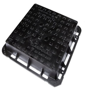 IJzeren antislip oppervlak voor gebruik op de weg, hoge belasting, duurzaam, wegconcave, zwaar gegoten ronde putdeksel - Product Image 3
