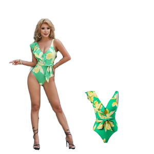 2025 pour <span class=keywords><strong>Amazon</strong></span> Aliexpress <span class=keywords><strong>maillot</strong></span> <span class=keywords><strong>de</strong></span> <span class=keywords><strong>bain</strong></span> <span class=keywords><strong>une</strong></span> <span class=keywords><strong>pièce</strong></span> avec volants Sexy 3 pièces Bikini ensemble imprimé transfrontalier article chaud - Product Image 1