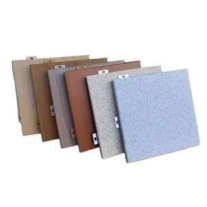 <span class=keywords><strong>2025</strong></span>プロの製造1-3mm自然石アルミニウムベニヤパネルモダンモールヴィラ外壁クラッディングファサード用 - Product Image 1