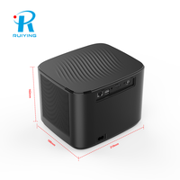 Proyector Portátil para el Hogar Ruiying H8, 450 Lúmenes, 100% Fuera del Eje, 1080P Full HD, Compatible con 4K, Android 2G+32G, WiFi Dual, Enfoque Automático