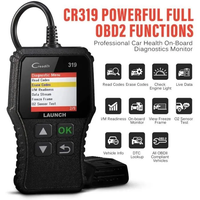 Escáner OBD2 Launch X431 Creader 319 CR319, Lector de Códigos Automotrices, Escáner de Diagnóstico Automotriz, Verificador de Motor