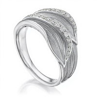 sring IGI-zertifizierte synthetische Diamantringe 9 Karat 10 Karat 14 Karat 18 Karat Gelbgold Labor gewachsener Diamantring