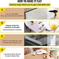 Vente en gros Taille personnalisée PVC transparent Ménage Imperméable Résistant à l'huile Résistant à la chaleur Transparent Nappe Tapis de table