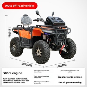 Vehículo Todoterreno Hongchun Beach ATV 200cc de Gran Cilindrada, Modelo <span class=keywords><strong>Avenue</strong></span> <span class=keywords><strong>Q</strong></span> para Adultos, Doble Asiento, Tracción en las Cuatro Ruedas, para Montaña y Todo Tipo de Terreno - Product Image 6