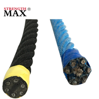 (JINLI-Rope) 16mm 6 brins fibre noyau PP/fil combiné corde pour la pêche marine