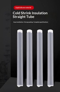 <span class=keywords><strong>Gaine</strong></span> <span class=keywords><strong>isolante</strong></span> en silicone thermorétractable 1-10-35kV <span class=keywords><strong>pour</strong></span> câble haute et basse tension, protection et réparation de tube droit - Product Image 5
