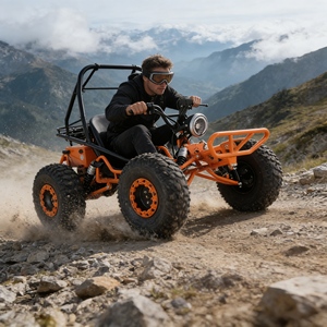 Go Karts para Adultos con Descuento por Volumen de Fábrica, Go <span class=keywords><strong>Kart</strong></span> Eléctrico de Derrape de 3000W para Adultos, Todoterreno para Playa y Juego - Product Image 2