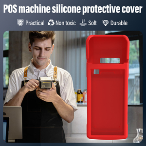 Ốp <span class=keywords><strong>POS</strong></span> Tùy Chỉnh Nhà Máy Ốp Silicon Bảo Vệ Cho Sunmi <span class=keywords><strong>POS</strong></span> Terminal V2 Pro P2 Mini - Product Image 5