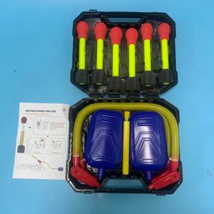 ของเล่นที่เหยียบสำหรับเด็กเครื่องยิงจรวดแบบมือถือพร้อมเครื่องบินดีดตัวจรวดด้วยแรงดันอากาศ - Product Image 6