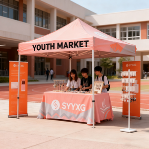 Carpa Plegable Pop-Up 10x10 para Ferias Comerciales, Publicidad, Exposiciones y Promociones - Product Image 3