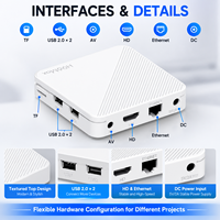 Boîtier TV Android 14 RK3518 H96 Max 3518B Lecteur de streaming 4K 2 Go 16 Go WiFi 6 BT5.4 USB3.0 Fabricant OEM ODM