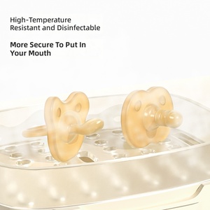 Sucette apaisante pour bébés nouveau-nés, en silicone de qualité alimentaire, sans BPA, ressemblant à un sein, pour nourrissons - Product Image 5
