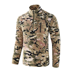 Chemises thermiques tactiques en polaire HBU816, pull-over - Product Image 6