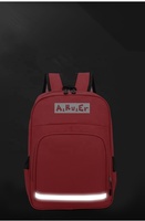 Sac à dos scolaire unisexe pour enfants, vintage, étanche, avec fermeture éclair, personnalisable, moins cher, en gros