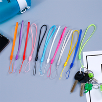 Dragonne de poignet pour téléphone portable, lot en gros, pour clé USB, clés, porte-clés, porte-badge, porte-identité, cordon porte-clés