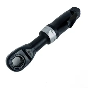 Mini Lichtgewicht Black Air Ratelsleutel Met 5 Stuk Socket Set 240Rpm Multifunctionele Pneumatische Moersleutel