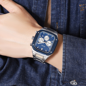 Reloj para hombre con cronómetro, diseño robusto y versátil para un uso diario confiable y resistente al agua, con logotipo personalizado. - Product Image 3
