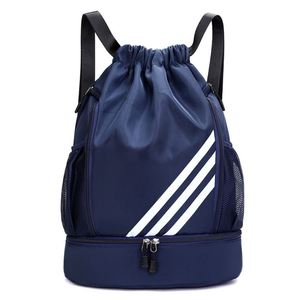 Sports <b>Drawstring</b> <b>Backpack</b> - Moisture-proof Pocket Swimming and Fitness Bag - Product Image 3